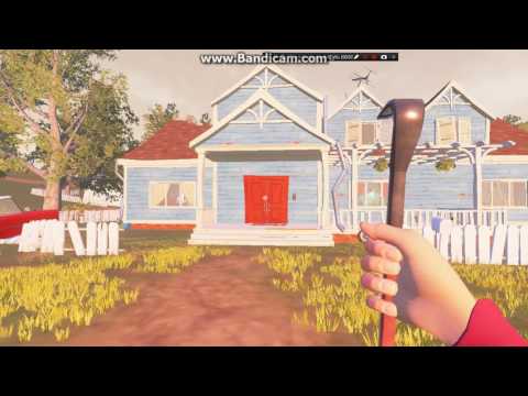 Hello Neighbor Alpha 2 (სარდაფში ჩავედი) უკოდოთ!